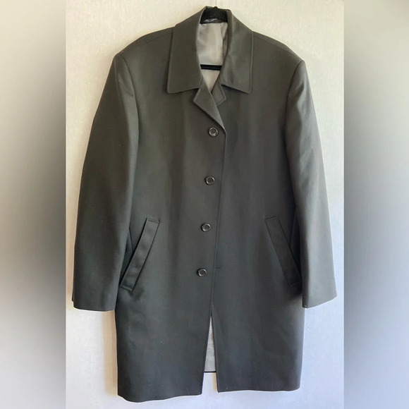 VF Imagewear Long Trench Coat Sz 44R - Picture 1 of 12